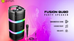 Read more about the article New pTron Fusion Quad 40W Bluetooth Party Speaker