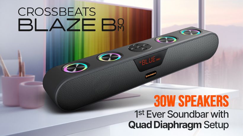 Read more about the article New CrossBeats Blaze B30 Bluetooth 30W Soundbar